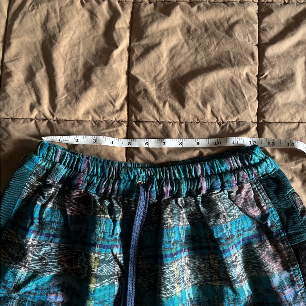 Multicolor patchwork baggie shorts - Picture 4 of 5